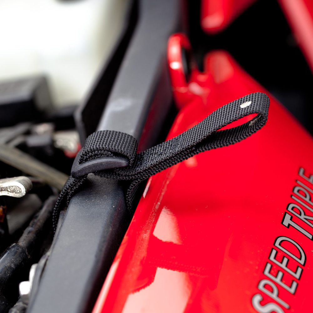 Kriega Subframe Loop SET 4 pcs. Black, each 50cm long
