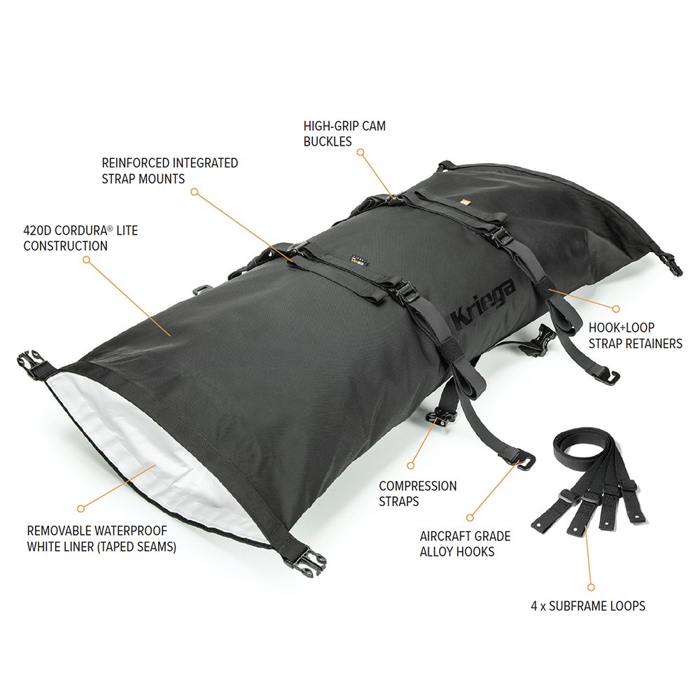 Kriega Rollpack 40 Liter - orange