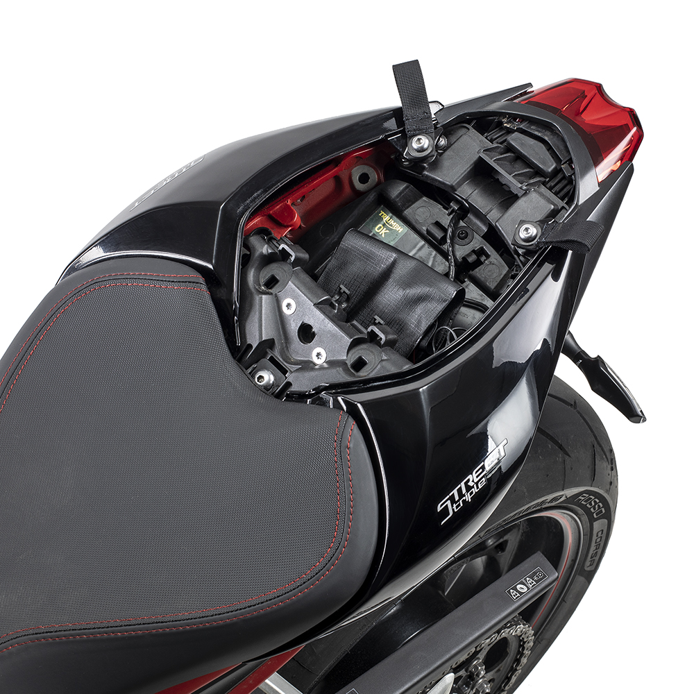 Kriega US-Drypack mounting kit for Triumph Street Triple