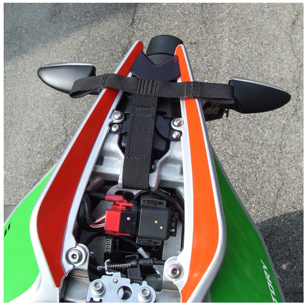 Kriega US drypack mounting kit for Aprilia Tuono V4 Factory / RR & RSV4 RF / RR